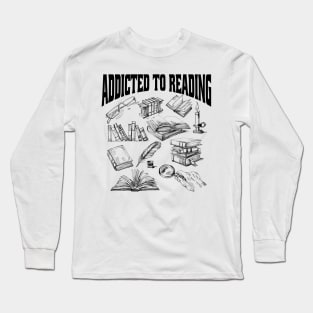 Addicted to Reading Long Sleeve T-Shirt